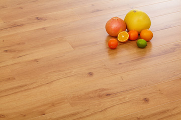 Wooden natural texture. New parquet blank. Wooden laminate floor boards background image. Home decor.