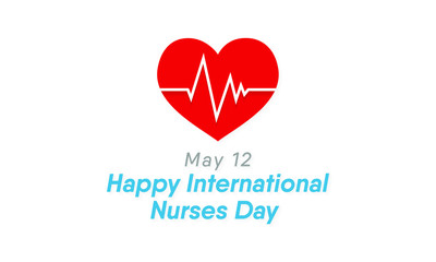 Vector illustration on the theme of International Nurses Day observed around the world on 12 May of each year, to mark the contributions that nurses make to society.