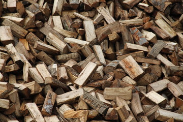 Warming wood pile alternative renewable energy