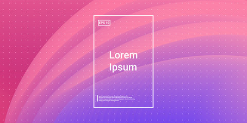 Wavy 3d Color Shape. 