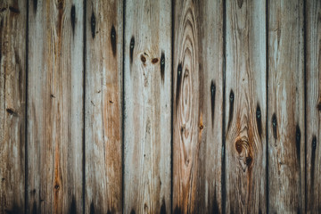 Old wooden wall for background and texture