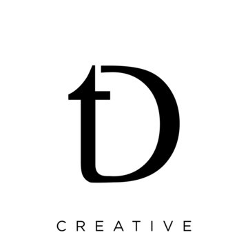 td logo design vector