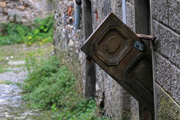 Old Town of Balestrino - ghost town in Liguria region in Italy