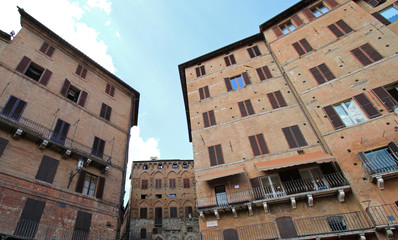 Old Town in Siena, Tuscany, Italy