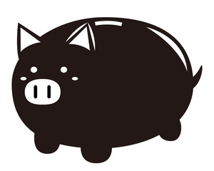 豚　ぶたの貯金箱　貯金箱　