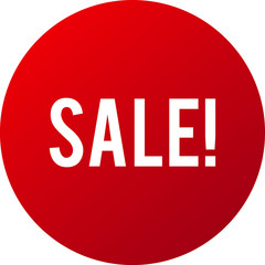sale badge circle red