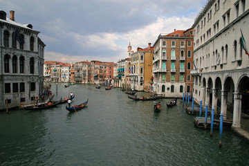 Obraz na płótnie Canvas The Grand Canal in Venice, Italy