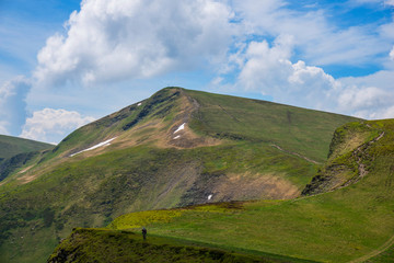 View of Mount Bliznica, Carpathian mountains