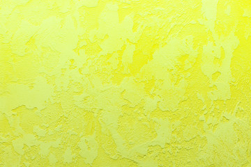 yellow background, decorative plaster, copy space