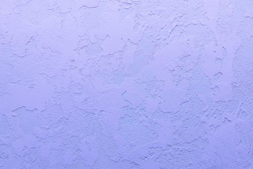 Lilac stucco background, decorative wall covering