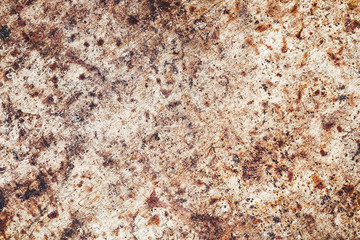 Metal rust texture. Grunge peeling paint background. Dirty industrial steel sheet pattern. Weathered iron surface.