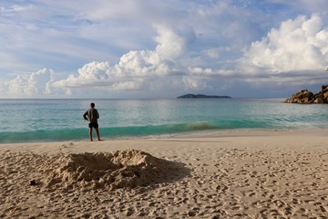 regard sur l'horizon, Seychelles