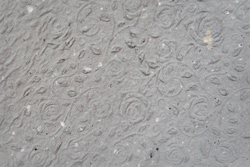 Handmade paper. A stack of texture paper. Concept of recycling used paper, ecology theme.