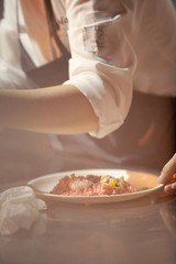 risotto chef homemade cucina italiana