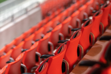 Leeres Fußballstadion | Leere Arena | Sitze