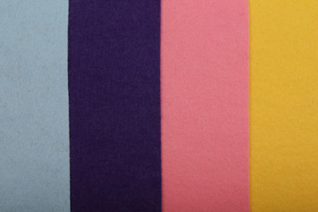 Fototapeta premium background of felt fabric of different colors