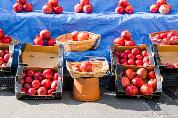 Melagana frutti rossi bancarella