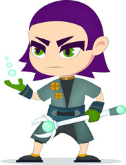 game character illustrations