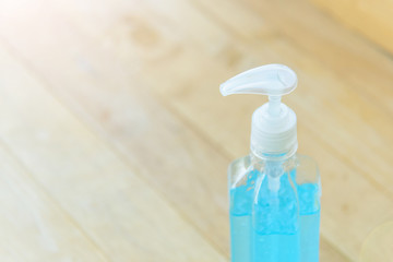 sanitizer gel for cleaning the hand for protect health from disease