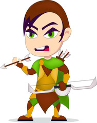 game character illustrations