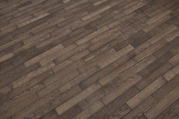 Natural wooden texture. New oak parquet. Wooden laminate floor boards background image. Polished oak pattern.