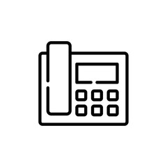 TelePhone Line Icon vector illustration.