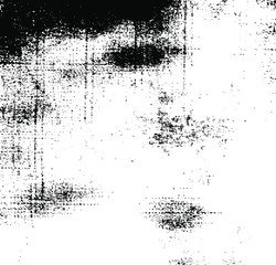 Rough black and white texture vector. Distressed overlay texture. Grunge background. Abstract textured effect. Vector Illustration. Black isolated on white background. EPS10.