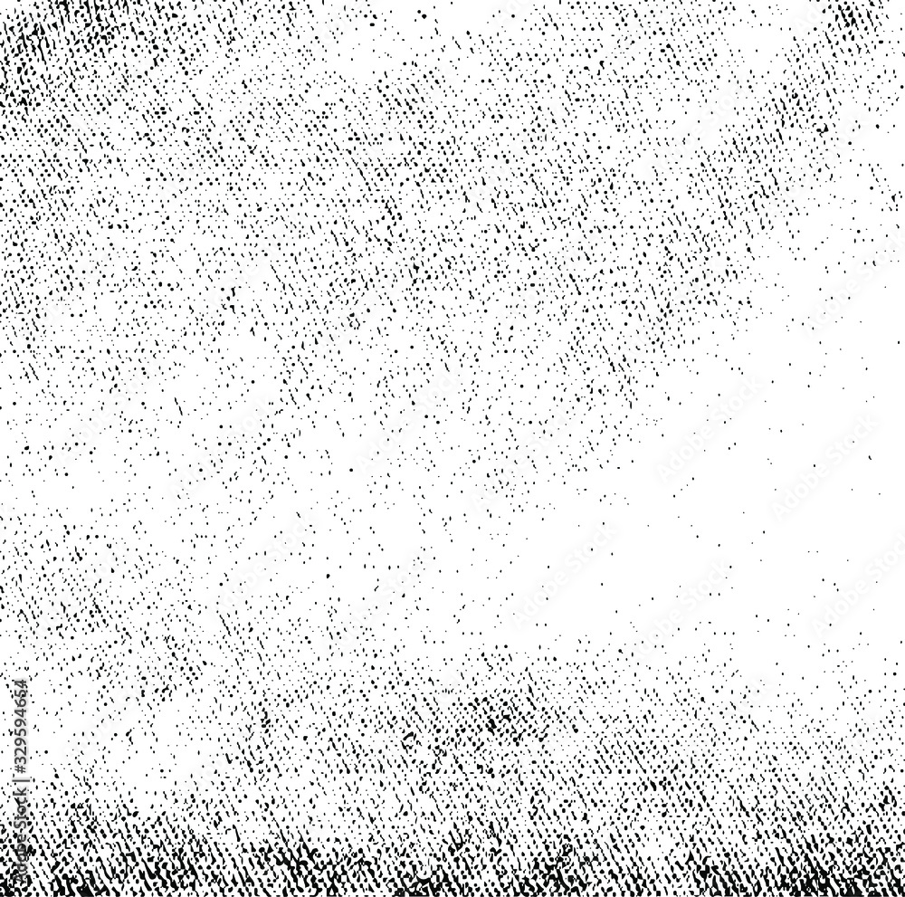 Poster abstract vector noise vanishing. subtle grunge texture overlay with fine particles isolated on a whi