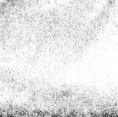 Abstract vector noise vanishing. Subtle grunge texture overlay with fine particles isolated on a white background. EPS10.