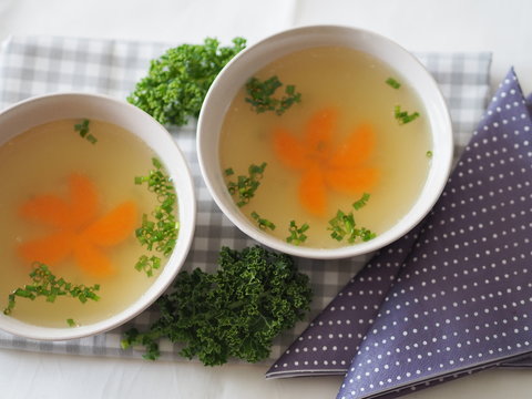 Making Broth Chicken