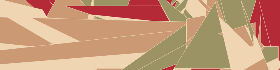 Abstract Random Color Poligones Generative Art background illustration