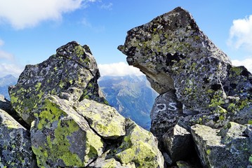 Krzyzne Pass in Tatra Mountains