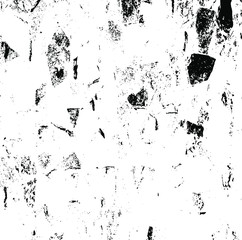 Rough black and white texture vector. Distressed overlay texture. Grunge background. Abstract textured effect. Vector Illustration. Black isolated on white background. EPS10.