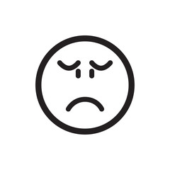 Fototapeta premium emotion icon in trendy flat style 