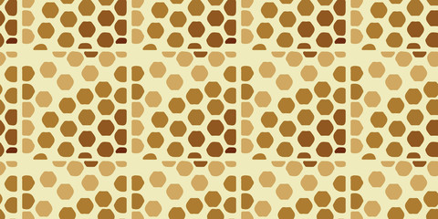 Bee Haviour Seamless Pattern Graphic Design