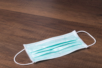 Health mask for protection from the virus, Covid-19.