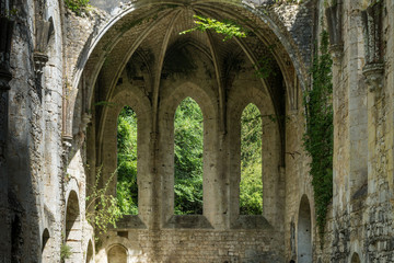 Fototapeta na wymiar Abtei Fontane-Guérard