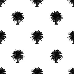 Palm Trees Motif Seamless Pattern