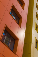 Modern building with blue sky