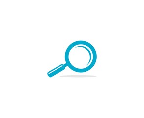 Magnifying glass logo
