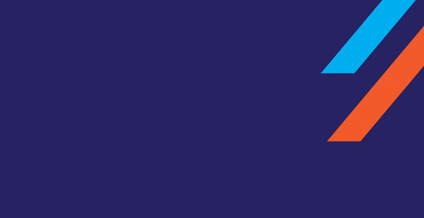 minimal blue and orange background . modern background design