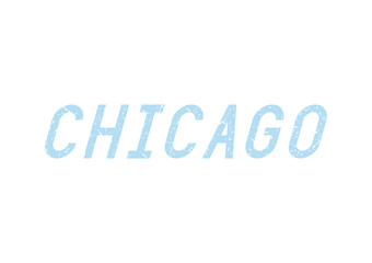 Chicago typography design elements