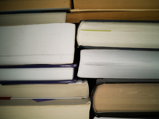 stack of books