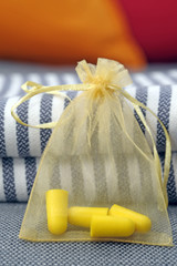 Yellow Foam ear plugs