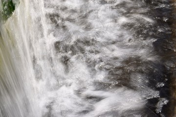 Fototapeta na wymiar waterfall in background