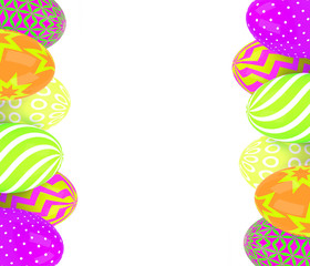 colorful easter eggs