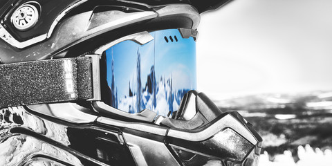 vision of a sled riders