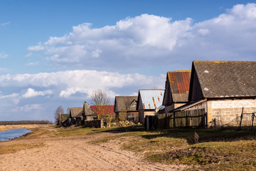 Wieś Jagłowo nad Biebrzą, Biebrzański Park Narodowy. Podlasie, Polska © podlaski49