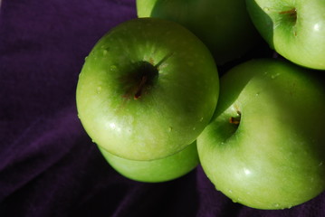 green apple still