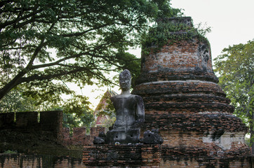 Obraz premium Phra Nakhon Si Ayutthaya Historical Park